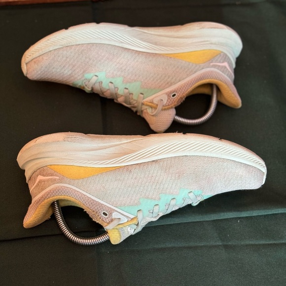 HOKA Solimar Women’s Sunlit Ocean/Citrus Glow size 9B - Picture 3 of 7